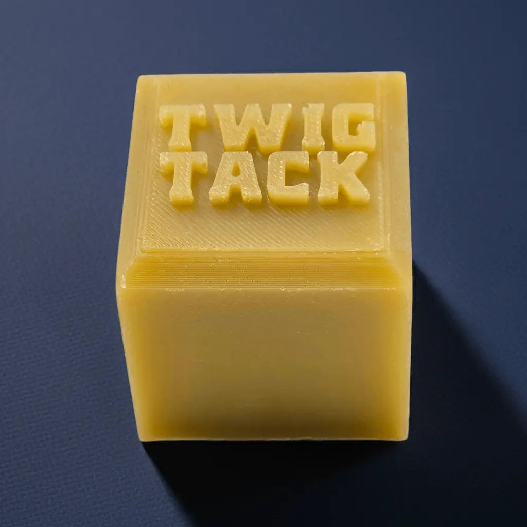 Hockey stick wax twig tack